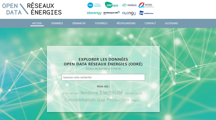 The Energy Networks Open Data home page