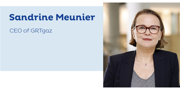 Sandrine Meunier CEO of the GRTgaz Group
