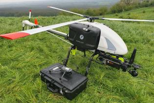 Surveillance par drone dans le cadre de son projet Sky Safe