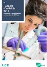 Rapport d'activités 2019 Recherche, développement et innovation de GRTgaz