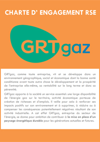 Charte d'engagement RSE GRTgaz