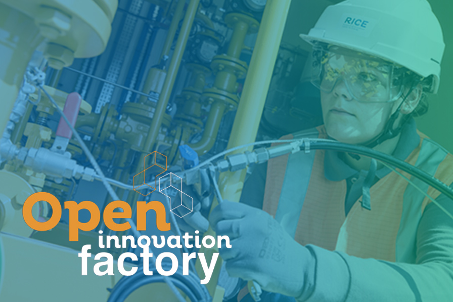 Open Innovation Factory de GRTgaz logo