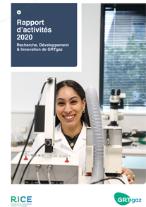 Rapport d’activités 2020 : Recherche, Développement & Innovation de GRTgaz
