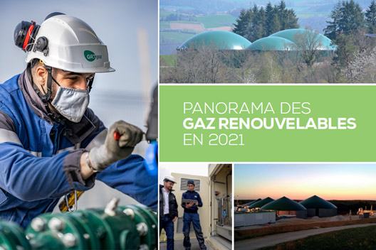 Mise en service MD Biogaz (photo : Benjamin Cochard) - couverture Panorama des gaz renouvelables 2021