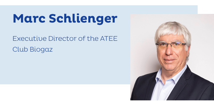 Marc Schlienger, Executive Director of the Interprofessional Energy and Environment Technical Association (ATEE) Club Biogaz