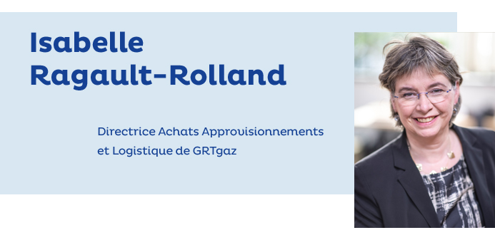 Isabelle Ragault - Rolland est nommée Directrice Achats Approvisionnements et Logistique de GRTgaz