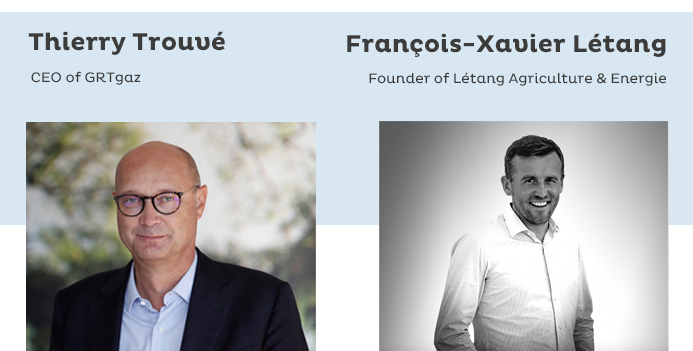 Thierry Trouvé and François-Xavier Létang portraits 