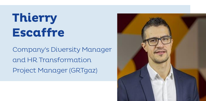 Thierry Escaffre, company's Diversity Manager and HR Transformation Project Manager