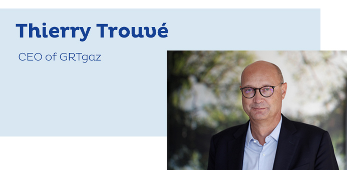 Thierry Trouvé, CEO of GRTgaz