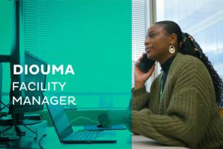 Diouma, facility manager at the Purchasing, Procurement and Logistics - video