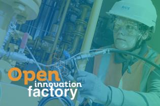 Logo Open Innovation Factory de GRTgaz