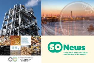 soNews logo, pyrogasification: the TITAN V demonstrator (photo: Luc maréchaux) and Getty images images